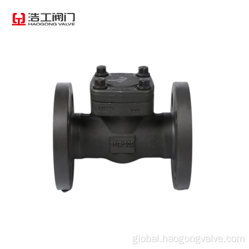 Stop Check Valve Forged Steel Flange Check Valve integral flange 150lb Manufactory